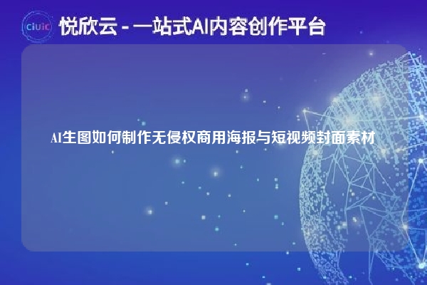 AI生图如何制作无侵权商用海报与短视频封面素材
